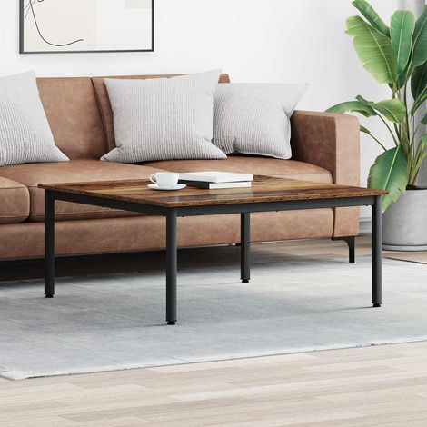 vidaXL  Coffee Table  Old Wood 100 x 100 x 45 cm Engineered Wood