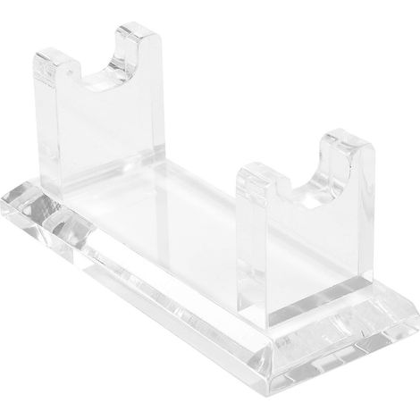 Porte-stylo en acrylique pour stylos à bille et stylos-plumes, support de rangement et présentoir.-10X4.4cm-Transparent (1/2)