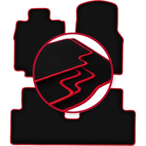 Tapis de voiture CARLUX-RED pour : Mercedes A W168 à hayon (1997-2005) (1/5)