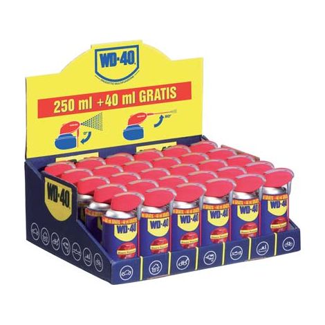 LUBRIFICANTE SPRAY WD-40 PROFESSIONALE - ML 250+40 GRATIS- 30 pezzi