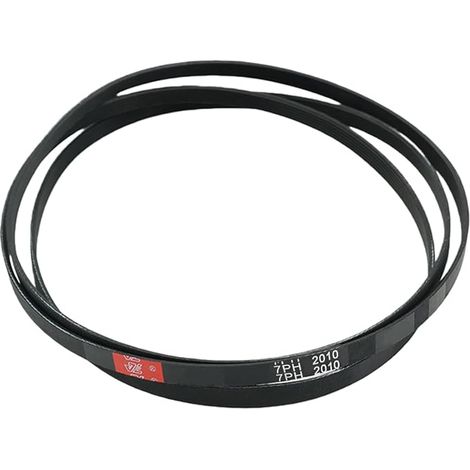 7PH2010 Tumble Dryer Belt, Compatible with, Closed Rubber Laundry Dryer Belt for Home, Trapezoidal Belt (1/5)