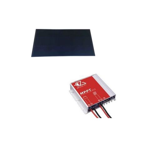 PACK EZA panneaux solaire 155W + Régulateur MPPT Bluetooth Panneau 155W Régulateur 15A