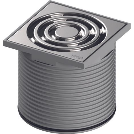 TECEdrainpoint S cadre de grille, plastique, 100x100mm, incl.