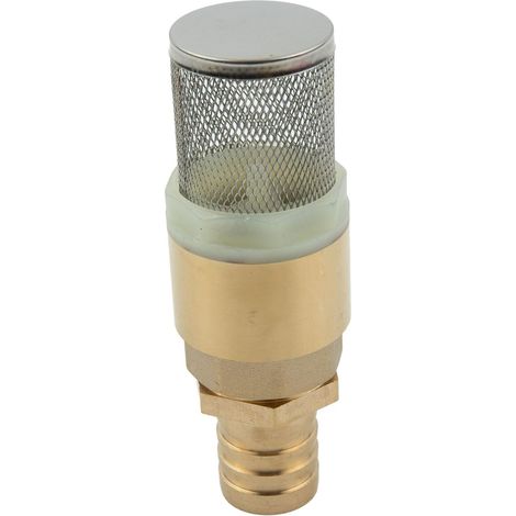 19 mm / 3/4 – Laiton et acier inoxydable – Clapet anti-retour avec filtre d'aspiration (1/5)