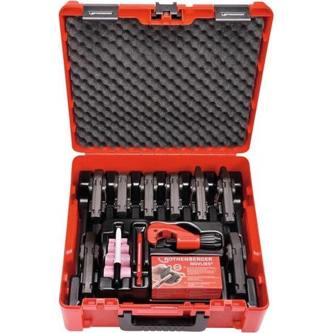 Rothenberger – Mâchoires de sertissage B MaxiPro 1/4-1.1/8" – Flammeless connection – 3-point crimping – 1000002207 (1/2)