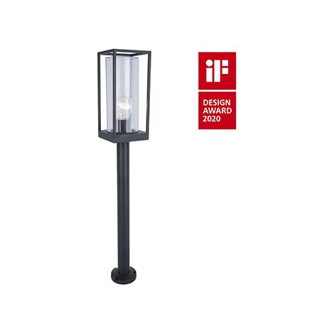Lampione da giardino FLAIR nero E27 Lutec 7288801012 (1/2)