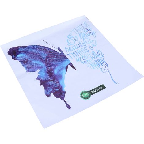 Autocollants muraux papillons 3D, stickers décoratifs innovants pour salon, chambre, fond de mur, kit de déco adhésive, papillon mural élégant. (1/5)