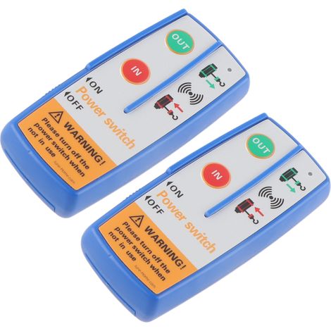 Télécommande sans fil 12V 50pi pour treuil, manette portable avec marche avant/arrière, compatible camion et quad (1/5)
