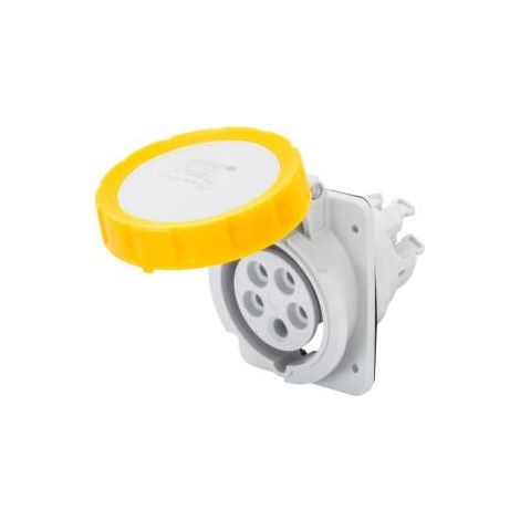 SOCLE PRISE 10°HP IP67 2P+T 32A 110V 4H GEWISS GW62235FH