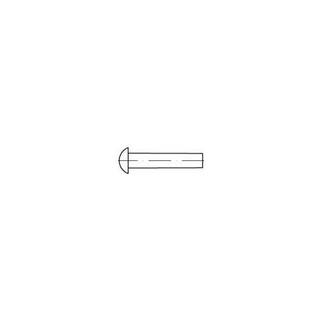 [NEUWERTIG] Toolcraft 112141 3 Mm X 18 Mm 1000 St. Halbrundniete Niete Halbrundkopfniete B-Ware