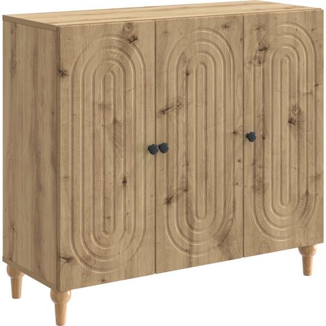 Sideboard Artisan Oak 89 x 34.5 x 80 cm Engineered Wood vidaXL