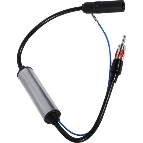 Antenne Radio Voiture Amplificateur Signal FM En Ligne Adaptateur Rallonge Câble (1/5)