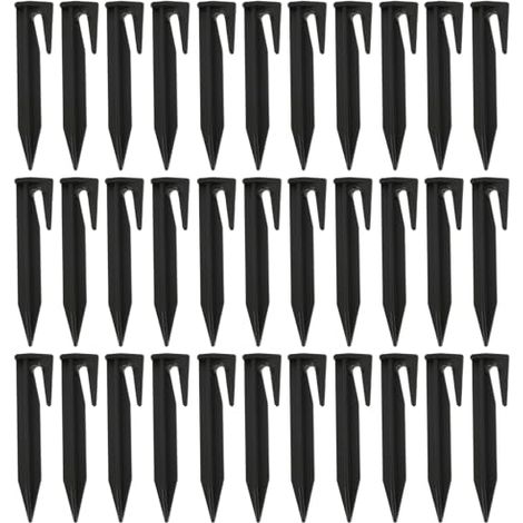 150 Pcs Piquets de Fixation pour Câbles Périphériques, Piquets de Terre pour Robot Tondeuse Accessoires pour Tondeuses à Gazon, Piquet de Terre pour Câble de Délimitation (1/5)