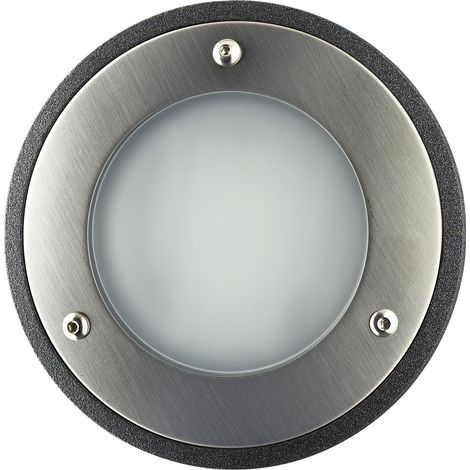 Empotrable pared ZIP IP65 GX53 3W Inox