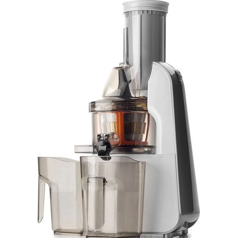 Exprimidor de zumo lento, Potencia 240W, Capacidad 1 litro, Color Gris (1/3)