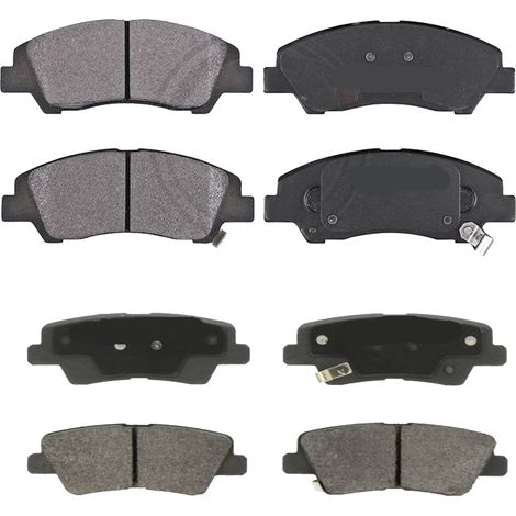 KIT PASTIGLIE FRENO ANTERIORI E POSTERIORI compatibile con HYUNDAI i30 , COUPE(GD) / PASTIGLIE FRENANTI AUTO OEM FDB4613,FDB4833 / SOSTITUZIONE DIRETTA / BASSA POLVERE / SILENZIOSO