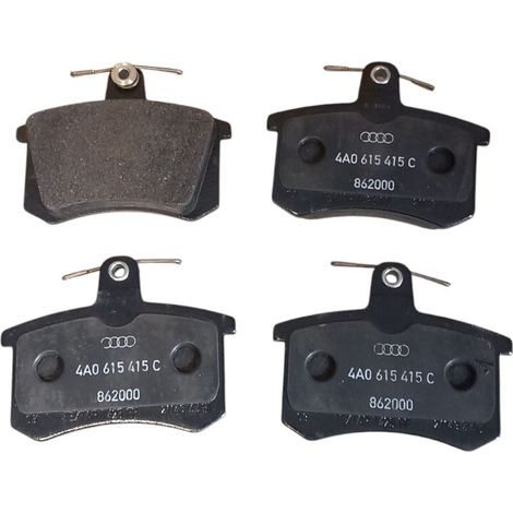 Pastiglie freno posteriori originali per audi 80  90  100  a4  a6  a8