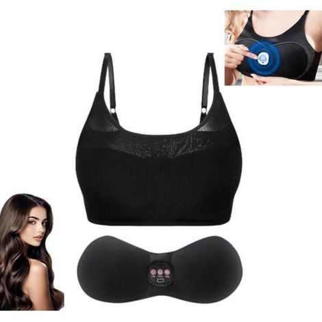APPAREIL DE MASSAGE Brassière Massante, Masseur Électrique De Massage De 3 Modes, Soutien Gorge Massant, Soulage Douleurs (1/5)