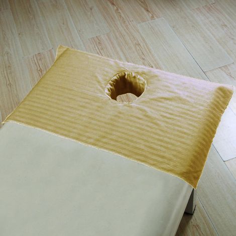 Couverture douce de couverture de lit de traitement de SPA de massage de beauté avec le trou de souffle (1/5)