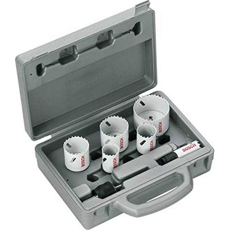 Bosch Professional Set da 6 pz. di Seghe a Tazza Progressor for Wood & Metal Set (Montatore di Sanitari, Ø 20-64 mm, Accessorio per Foratrice) (1/4)
