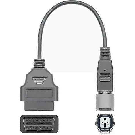 Cable adaptador OBD2 a 3 pines para motores fueraborda Yamaha Marine (carretera)