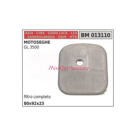Filtro de aire motor motosierra CINA GL 3500 013110 AMA BG 38 57558