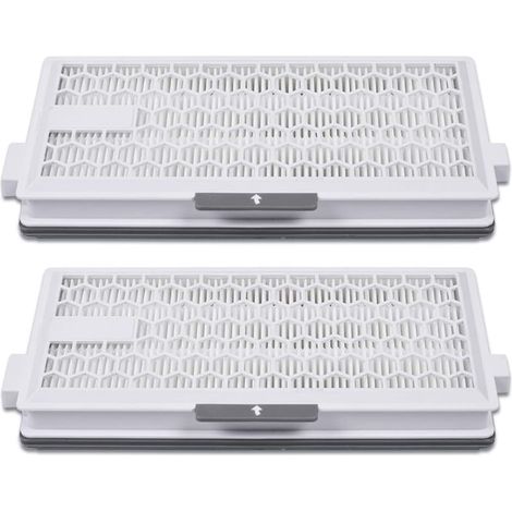 Pour Filtre Aspirateur Air Clean Plus 50 pour Miele Complete C3 Powerline S8340 Filtre d'aspirateur, Air Clean SF-HA 50 pour Complete C2 C3, lot de 2