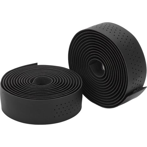 Guidon VTT ruban antidérapant absorbant la transpiration accessoire vélo barre noir (1/5)