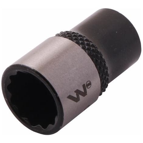 Douille 1/4" à douze pans. 9 mm. CrV50BV30. DIN 3124. Waryński (1/4)