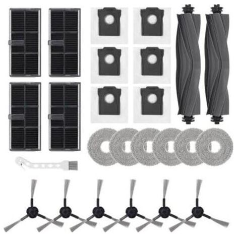 25 Zubehörteile für Dreame L10s Pro Ultra Heat / L10s Ultra Gen 2 / Mova E30 Ultra / X30 Ultra, darunter 2 Hauptbürsten, 4 Filter, 6 Staubbeutel, 6 Reinigungspads usw. (1/5)