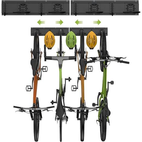Housolution Wall Mounted Storage Rack for 32 inch Bicycles up to 300 lbs (1/5)