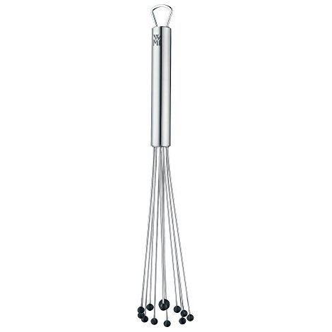 WMF Profi Plus flexi frusta , 27 cm, frusta con palline di silicone, acciaio inossidabile Cromargan parzialmente opaco, silicone, frusta, frusta, lavabile in lavastoviglie (1/2)