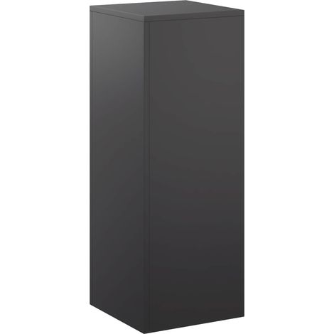 Support de Plante Noir 30 x 30 x 80 cm Acier vidaXL