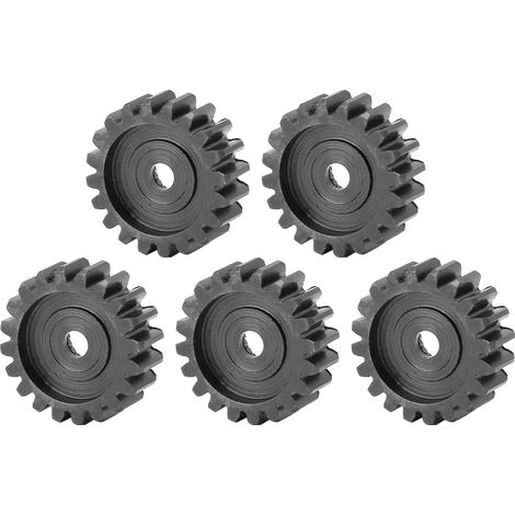 Engrenage droit en acier robuste module 0.820, 24 dents, pour servo-moteurs industriels