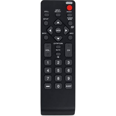 Telecomando TV compatibile con Emerson e Sylvania, modello NH000UD (1/5)