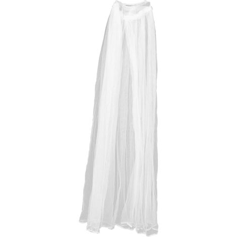Moustiquaire blanche en polyester pour berceau de bébé, facile à (1/5)