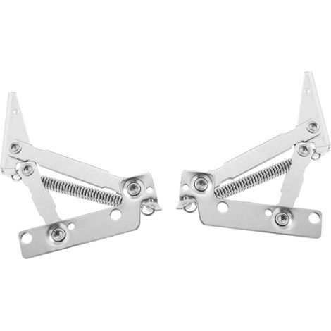 Charnières De Meuble Solides Et Durables Pour Canapé Paumelles à Ressort Stables Installation Facile Sans Rouille Accessoires Sûrs Pour Porte De Meuble Et Canapé Convertible (1/5)