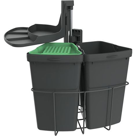 Naber Abfallsammler Cabbi® junior 2 plus, anthrazit (1/2)
