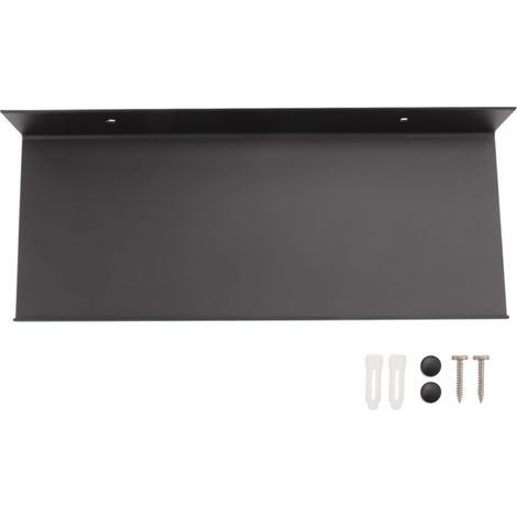 Étagère à épices murale en métal pour salle de bain et cuisine (30 cm) (1/2)