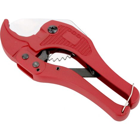 Coupe-tubes portable pour tuyaux en plastique, polyéthylène, PVC, caoutchouc et néoprène, lame en acier (1/5)