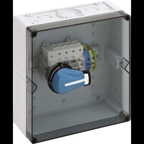 [GEBRAUCHT] B-Ware Spelsberg Lasttrennschaltergehäuse Schalterschrank AKi-TE 210 Gehäuse IP65 (1/2)