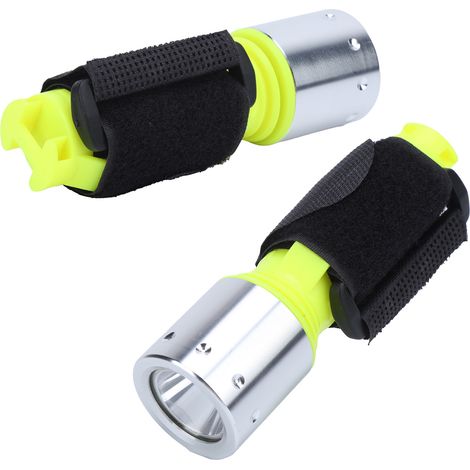 Lampe de plongée compacte étanche et robuste, idéale pour l'exploration sous-marine (1/5)
