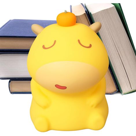 Capybara Lampe Capybara en silicone - Accessoire de chambre d'enfant pour salon, chambre à coucher, salle de bain, bureau, école, dortoir, vacances, Pâques, hiver, Noël, anniversaire