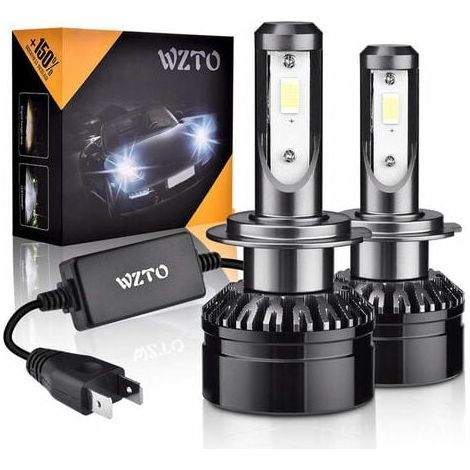 H7 LED Bulb 5000lm 6500K Headlights for Car and Motorcycle Automatic Replacement Bulbs for Halogen Bulbs and Xenon Kit (1/3)
