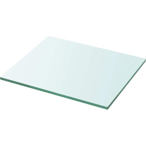 Maison Exclusive - Regalböden 2 Stk. Glas Transparent 30x20 cm
