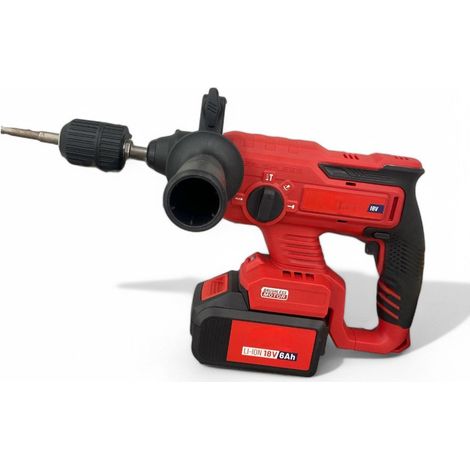 Martello tassellatore a batteria 18V brushless con attacco sds plus (1/2)
