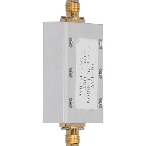 Détecteur de puissance logarithmique AD8307, module de test 0.1600M avec relais et boîtier, plage de mesure +15dBm. (1/5)