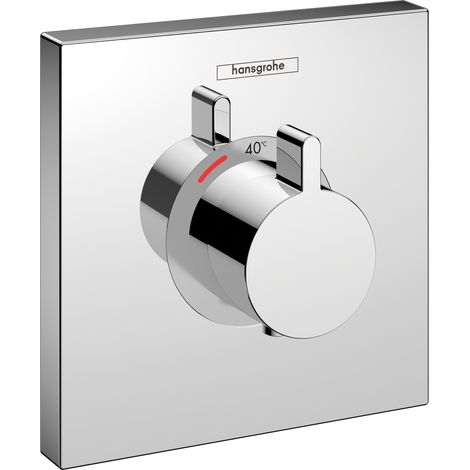 Hansgrohe – Thermostat SHOWERSELECT UP Highflow chr – Débit 42 l/min – Verrou de sécurité à 40 °C – Pression de service 1 à 10 bar