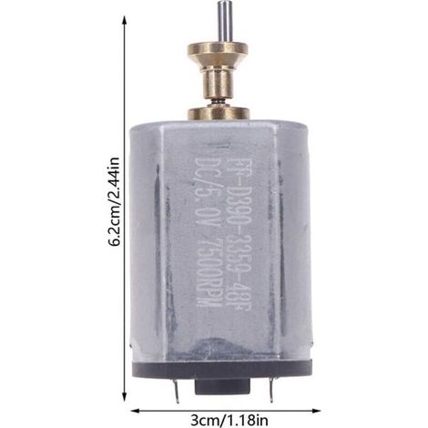 Moteur De Rechange 5 V 7500 Tr/Min Pour Tondeuse À Cheveux Jrl2020C Pour M5 P800 Avec Couple Fort Et Débit Opérationnel Fluide (1/4)