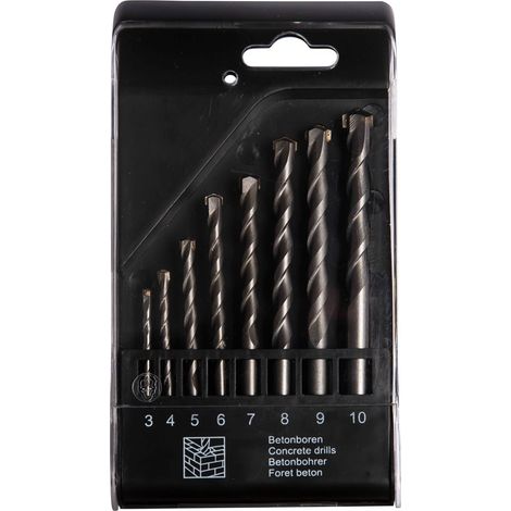Stein- und Betonbohrer-Set 8-teilig - Pro Set